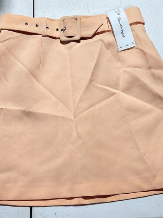 Miss Selfridge Dresses & Skirts - Miss Selfridge Mini Belted Skirt in Peach Size 4 NWT